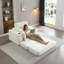 Canapé-lit modulaire 3-en-1 de 52,4 po Boneless-1723063615