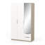 Nikkolaus 3 Door Manufactured Wood Wardrobe-668975781