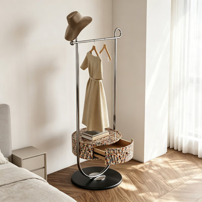 U Shaped Freestanding Coat Rack
