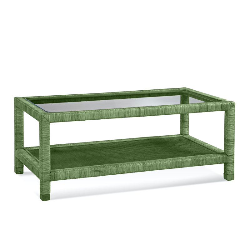 Table basse avec rangement Graham, Céleri