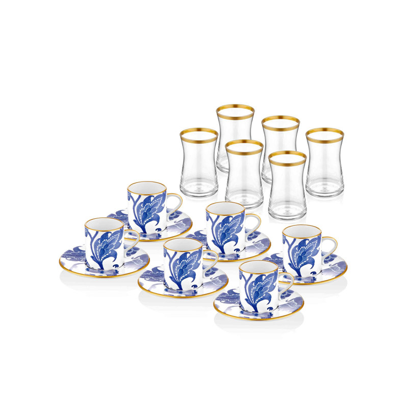Ensemble de 12 tasses Dilan