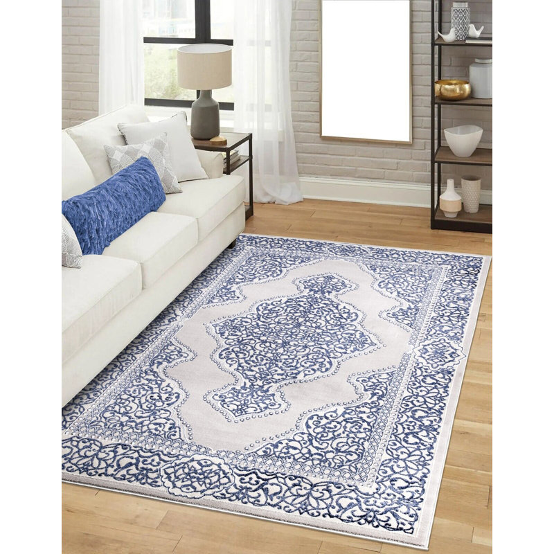 Carenda Floral Area Rug, Rectangle 200 x 290cm