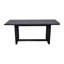 Table de salle à manger rectangulaire grise 70,46 po, pouvant accueillir 8 personnes, pieds en forme de X, convient à une table antique relaxante de 70,46 po et peut s'adapter à différents espaces