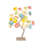 Romantic LED Rose Tree Branch Lamp With USB Fake Flower Night Light For Bedroom Desk Ideal Gift For Birthday Festival Special Occasion-137458124