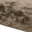 Plush Deep Pile Shaggy Taupe Rug-25469986