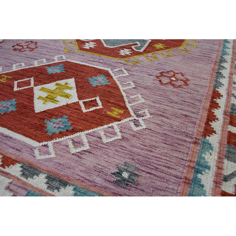 Aztec Hand Woven Area Rug, Rectangle 155 x 244cm