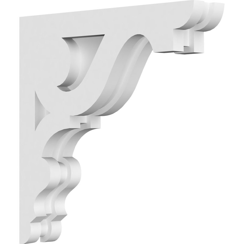 Corbeau en PVC de qualité architecturale Robin, H 10 po x l 10 po x P 1,875 po