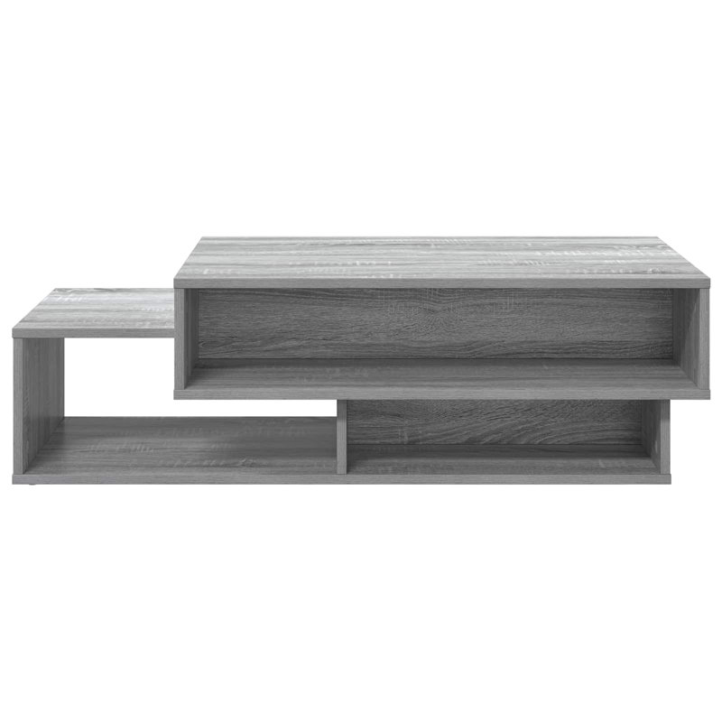 Coffee Table with Storage, Grey Sonoma