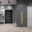 Athena - Gold Led7W LED Wall Light – Modern Single Bar Metal Sconce, Simple Night Lamp for Living Room, Bedroom & Hallway