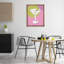 "Olive Martini Cocktail Floater", art mural par Susan Jill-650272978-650272980