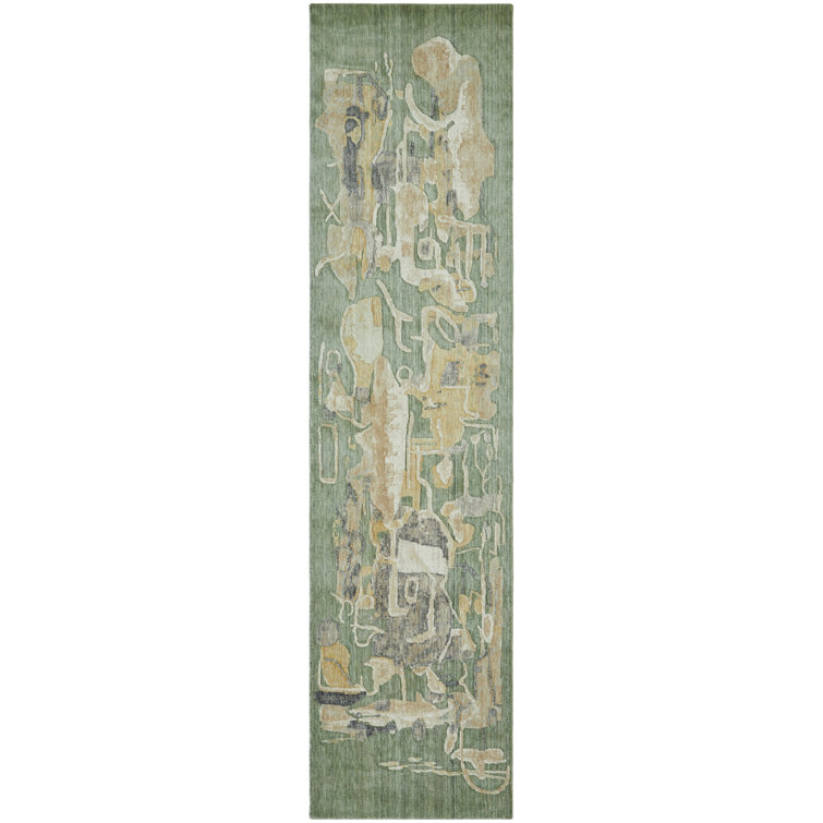Hargun Wool Abstract Indoor Rug