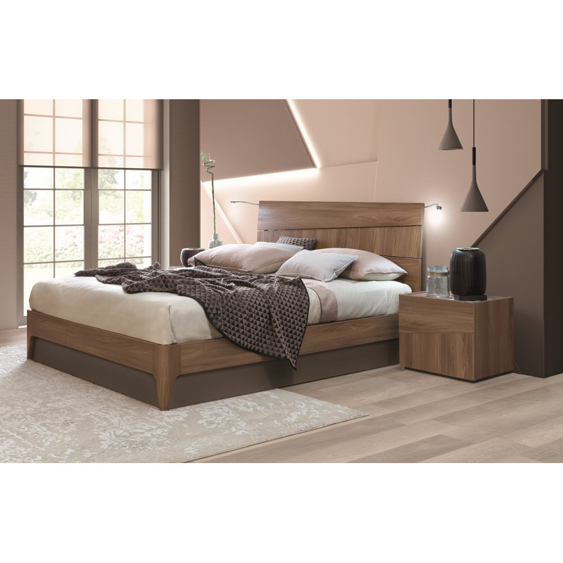 Cosette 58cm W Solid Wood Bedside Table