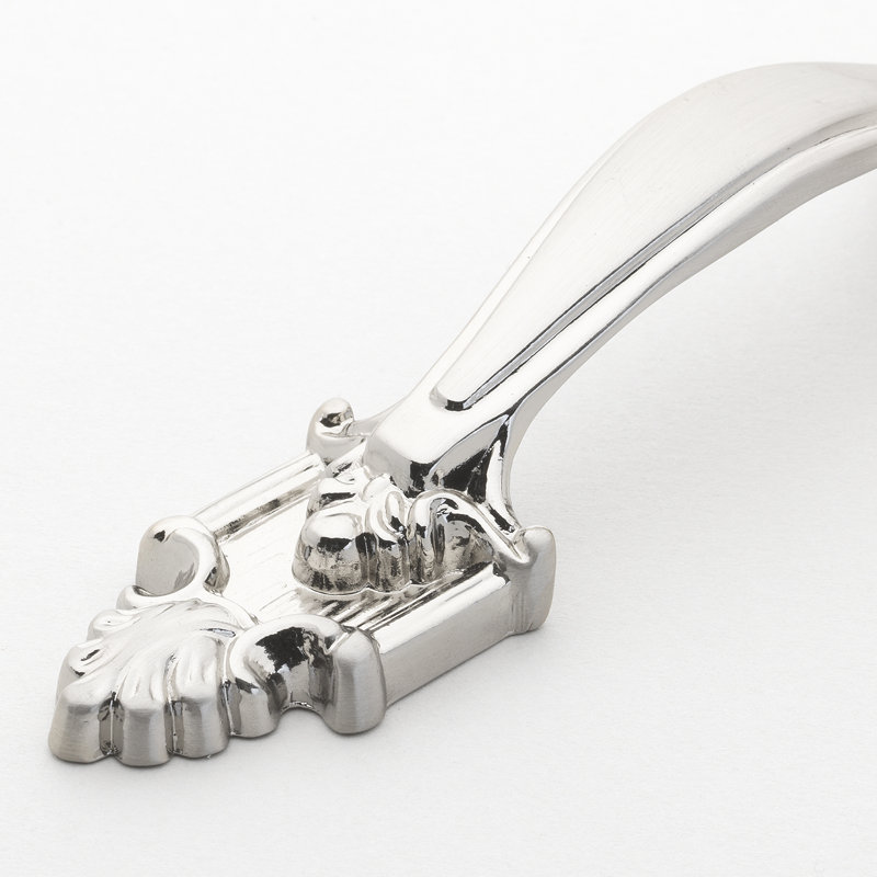 Deco 3 1/2" Center Arch Pull, Satin Nickel