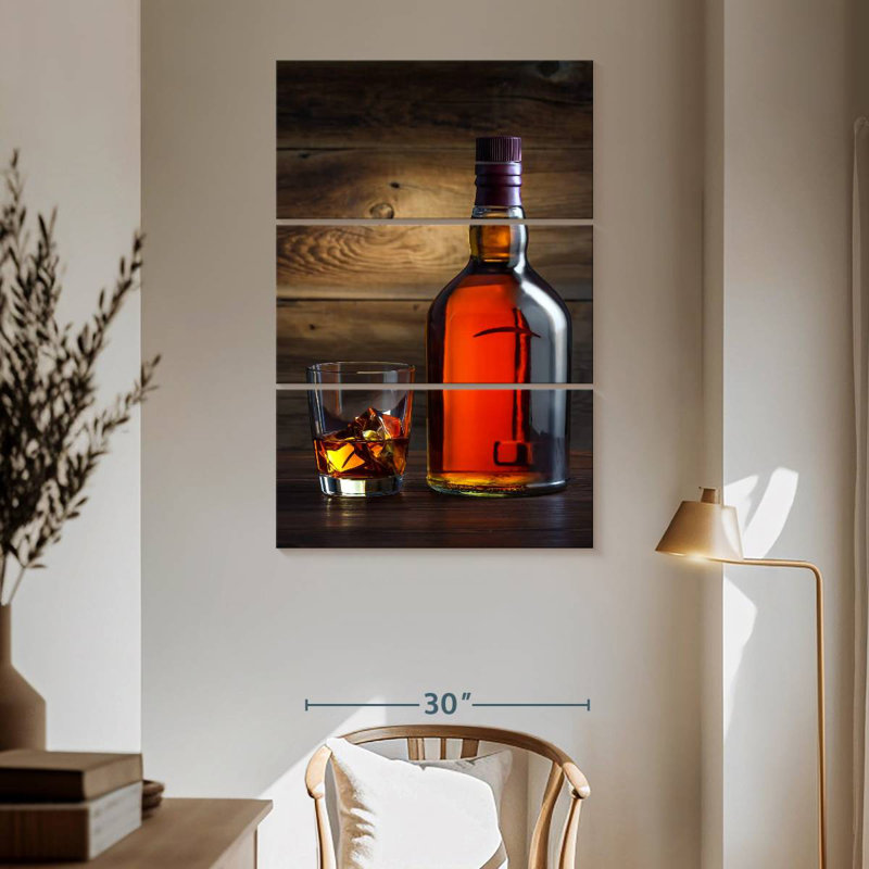 Yarlin Whiskey Bottle, 65" H x 42" W