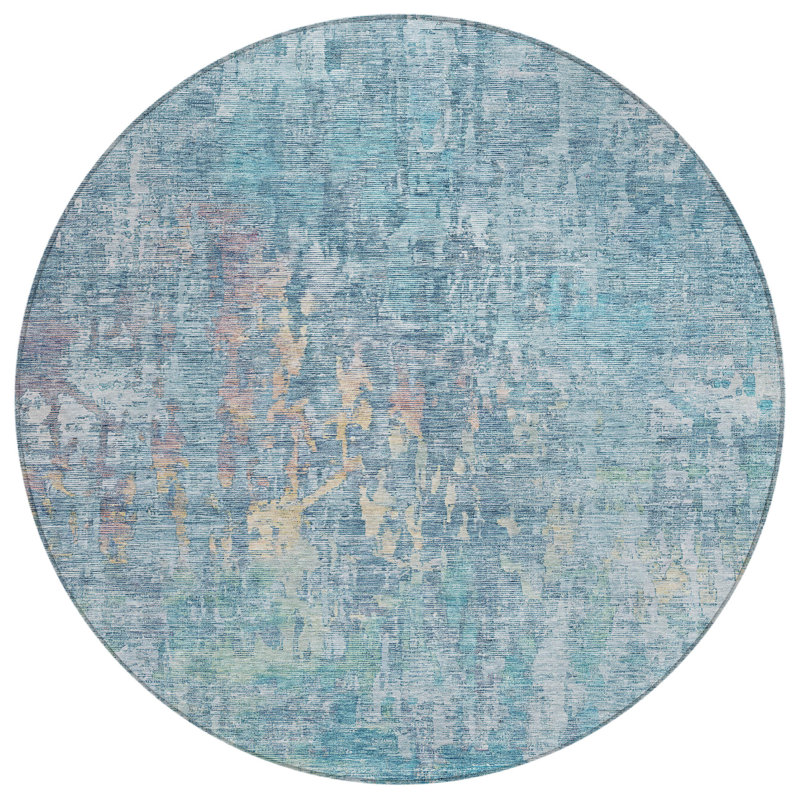 Tapis d'intérieur rond 8 po