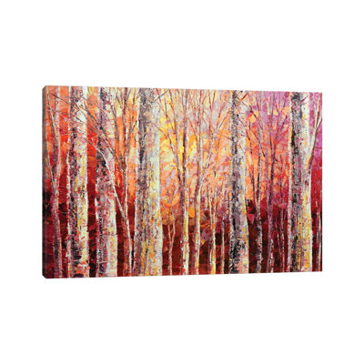 Trees Are Sanctuaries by Tatiana Iliina - Wrapped Canvas Print