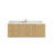 Sonoma Floating Teak 60'' Single Bathroom Vanity with Quartz Top-101054768