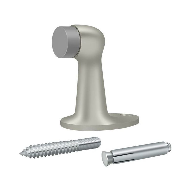 Door Stop, Brushed Nickel