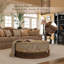 Grande table basse avec repose-pieds Bungalow Rose