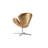 Rupini Faux Leather Swivel Wingback Chair
