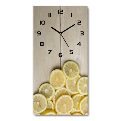 Jamarae Glass Wall Clock