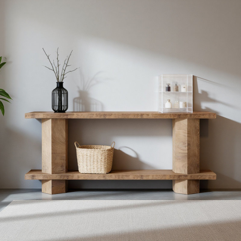 2-Tier Bedside Table,Sofa Table,Console Table,Hallway Table