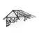 2.67m W x 0.88m D Door Canopy