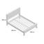 Artzt Bed Frame-24618365-42612733