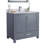Mariário 36'' Single Bathroom Vanity with Stone Top-1333943737-1333943733