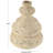 Seagrass Handmade Wrapped Decorative Vase with Abstract Bubble Shape-1730691610