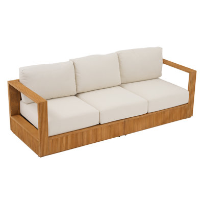 79.7'' Wide Straight Patio Sofa