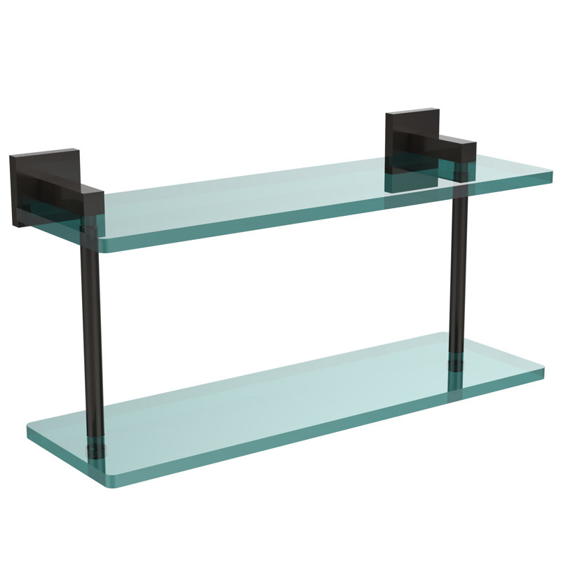 Haranu 2 Piece Tiered Shelf, Oil Rubbed Bronze