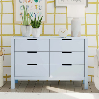 Commode double 6 tiroirs Colby