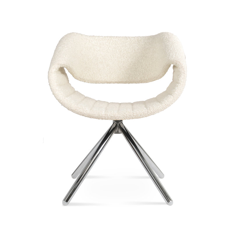 Chaise pivotante Seminyak, Chrome chrome