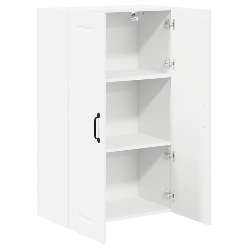 Vidaxl Kitchen Wall Cabinet High Gloss White 60 X 31 X 100 Cm, 100cm H x 60cm W x 31cm D, White
