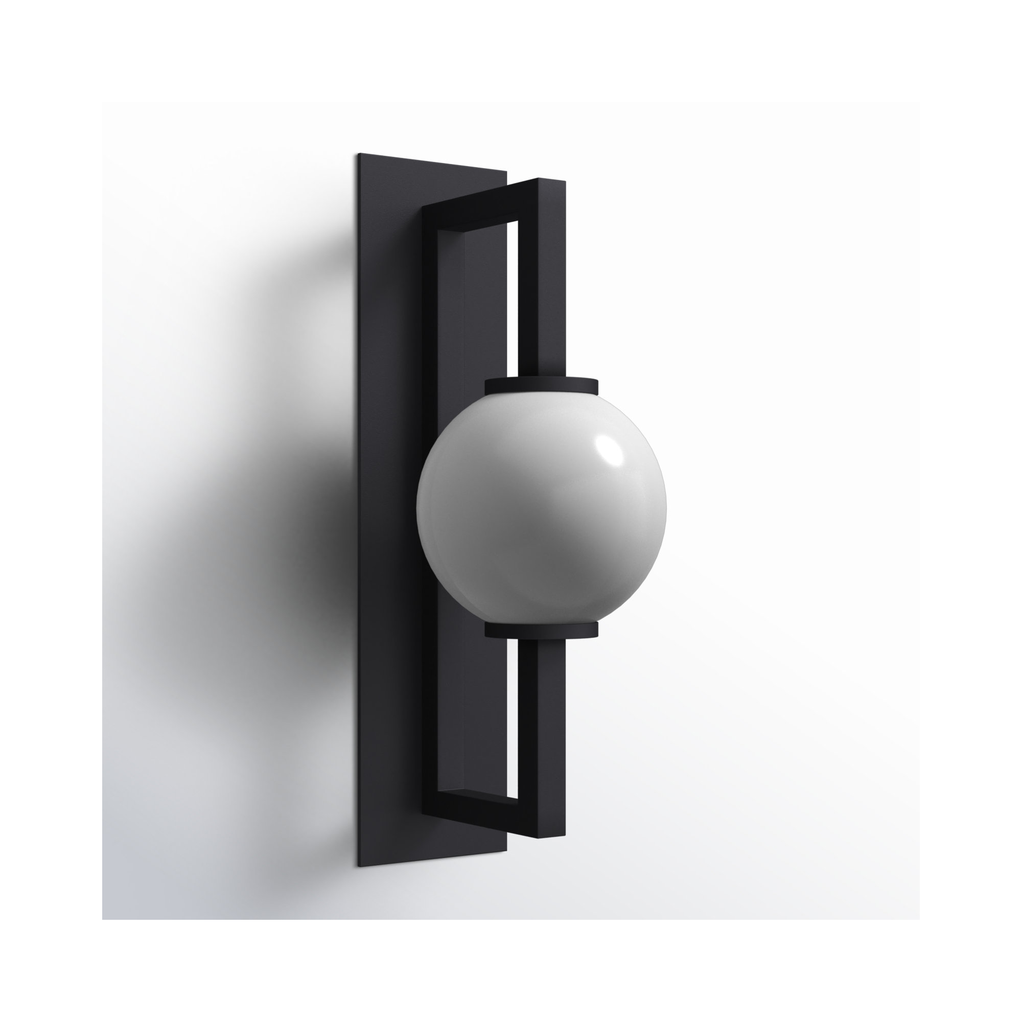 Sairy Single Light Outdoor Wall Light, 29.5" H x 10" W x 13" D