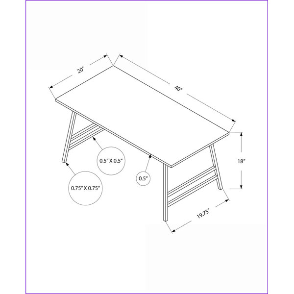 Dimensions du produit