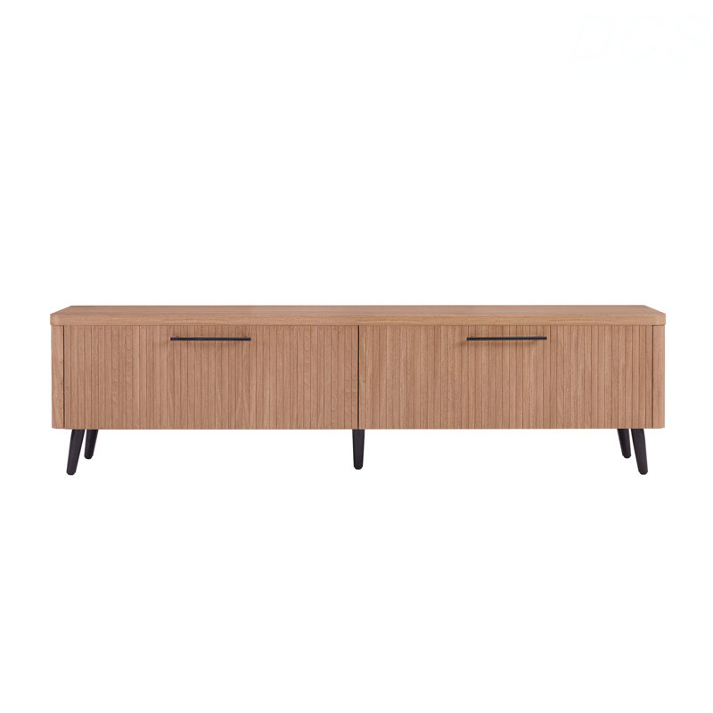Mid-Century Modern TV Stand For Living Room, TV Stand, Maple