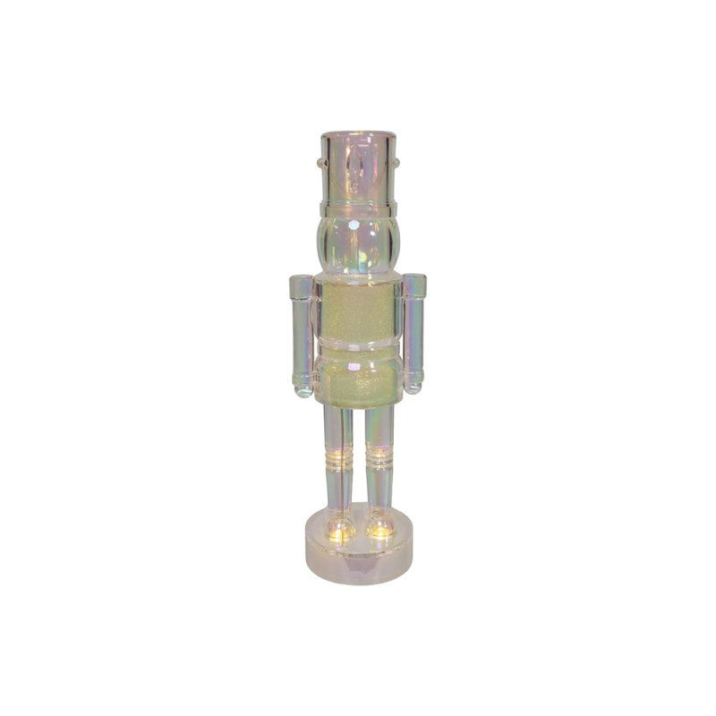 Figurine de Noël lumineuse de soldat Kurt Adler, 37 cm