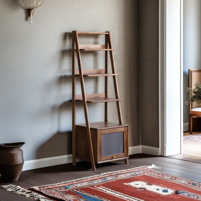Modern style solid wood bookcase