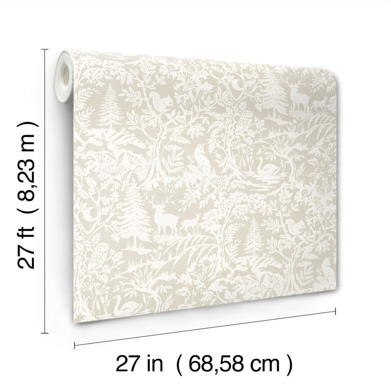 Double rouleau préencollé Talum, Taupe