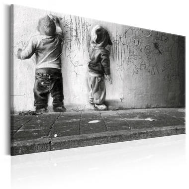 Poster - Banksy: Hammer Boy da parete - Collezione Casa