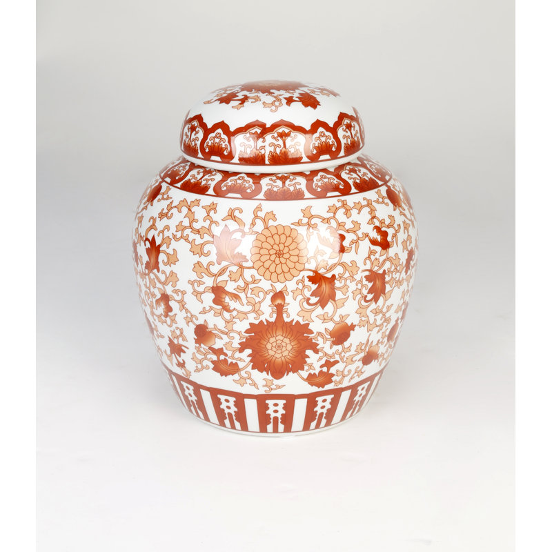 Bluejacket 10'' Porcelain Ginger Jar