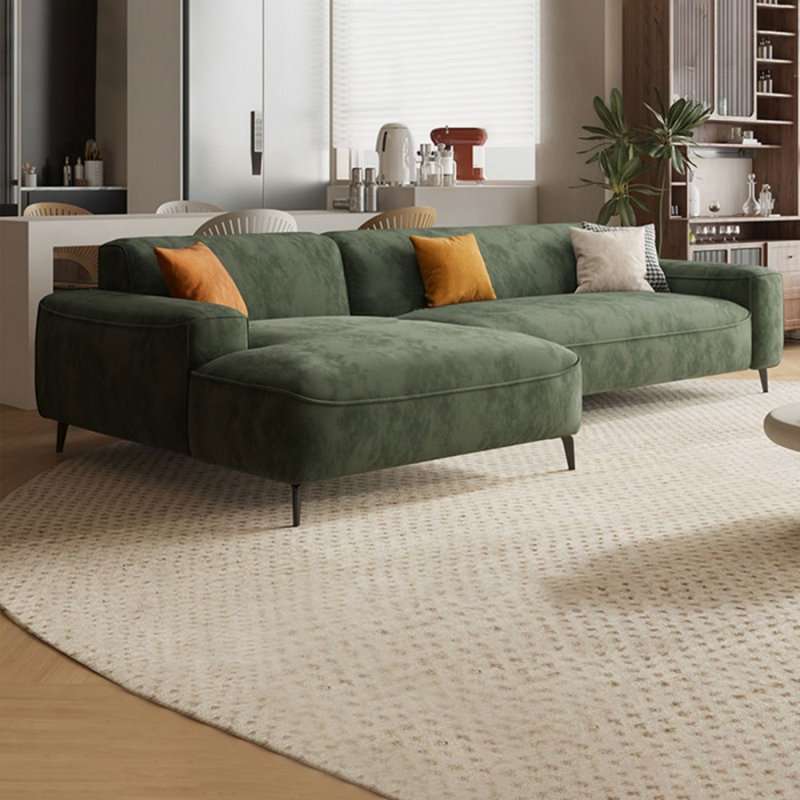 Canapé modulaire 2 pièces rembourré, 29,53 po H x 110,24 po x P 62,99 po, Orienté à gauche (vu de face)