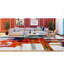 Hand Knotted Area Rug in Ivory