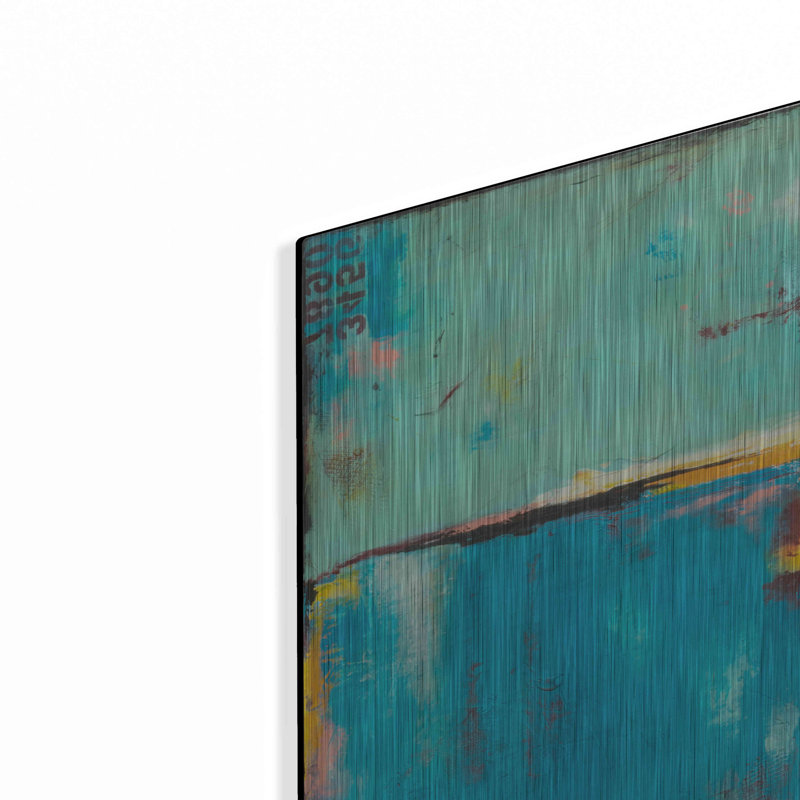 «Matchbox Blue 55» par Erin Ashley - impression sans cadre sur métal, L 12 po x H 16 po