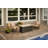 Cedar Ridge 23" H x 61" W Concrete Propane Outdoor Fire Pit Table with Lid