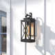 Single Light Rectangle Outdoor Wall Light