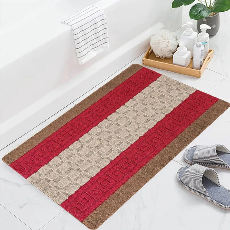 Solid Colour Indoor / Outdoor Area Rug, Rectangle 50 x 80 cm