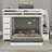 Jakoby Twin Over Full Bunk Bed with 3-layer Shelves, Drawers and Storage Stairs-406768142